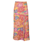 Emily Orange Bloom Long Skirt