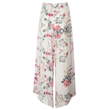 Bloom White Floral Pants