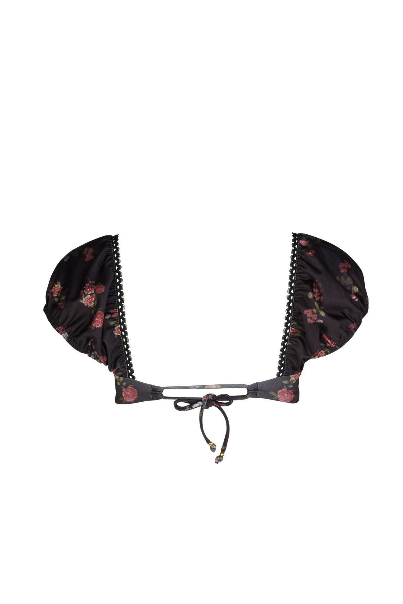 Midnight Roses Mabel Bikini Top