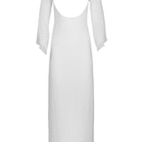 White Mesh Amanda Cover Up Dress