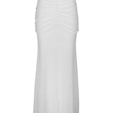 White Mesh Selena Cover Up Skirt