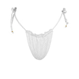 White Eyelet Juliet Bikini Bottom