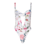 Honey White Floral One Piece