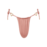 Juliet Metallic Rose Bikini Bottom