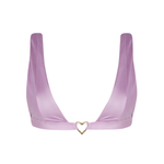 Love Lilac Triangle Bikini Top - SOAH