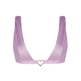 Love Lilac Triangle Bikini Top - SOAH