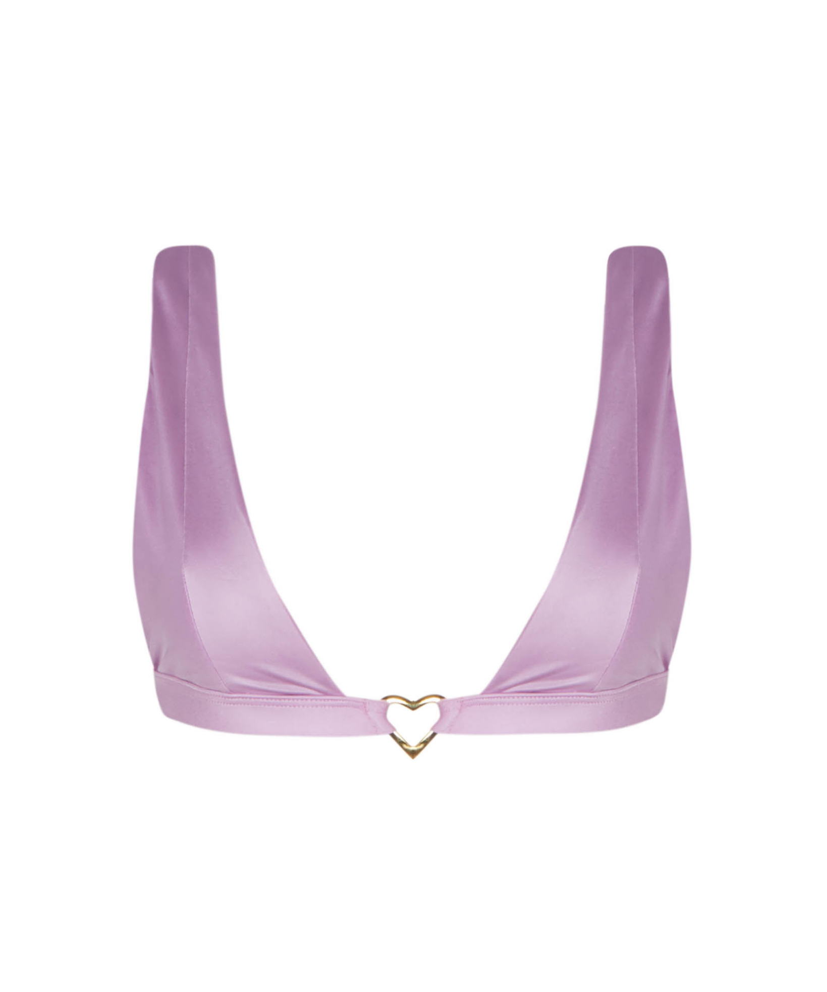 Love Lilac Triangle Bikini Top - SOAH