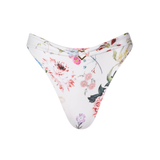 Riley White Floral High Waisted Bottom