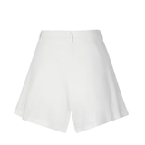 River Off-White Linen Shorts