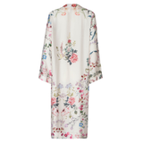 Romance White Floral Kimono