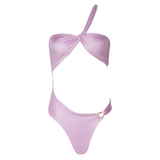 Thalia Cut Out Lilac One Piece