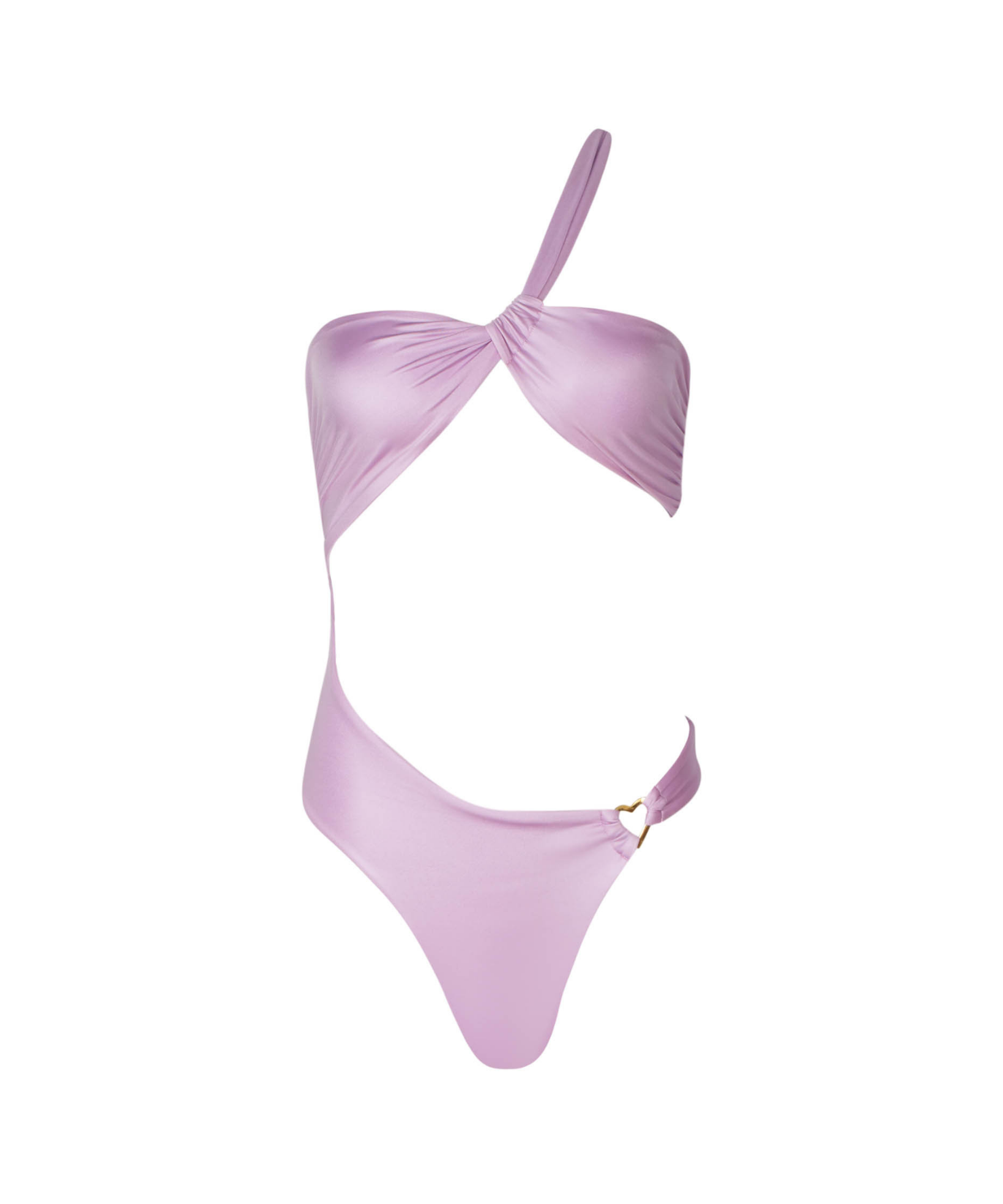 Thalia Cut Out Lilac One Piece