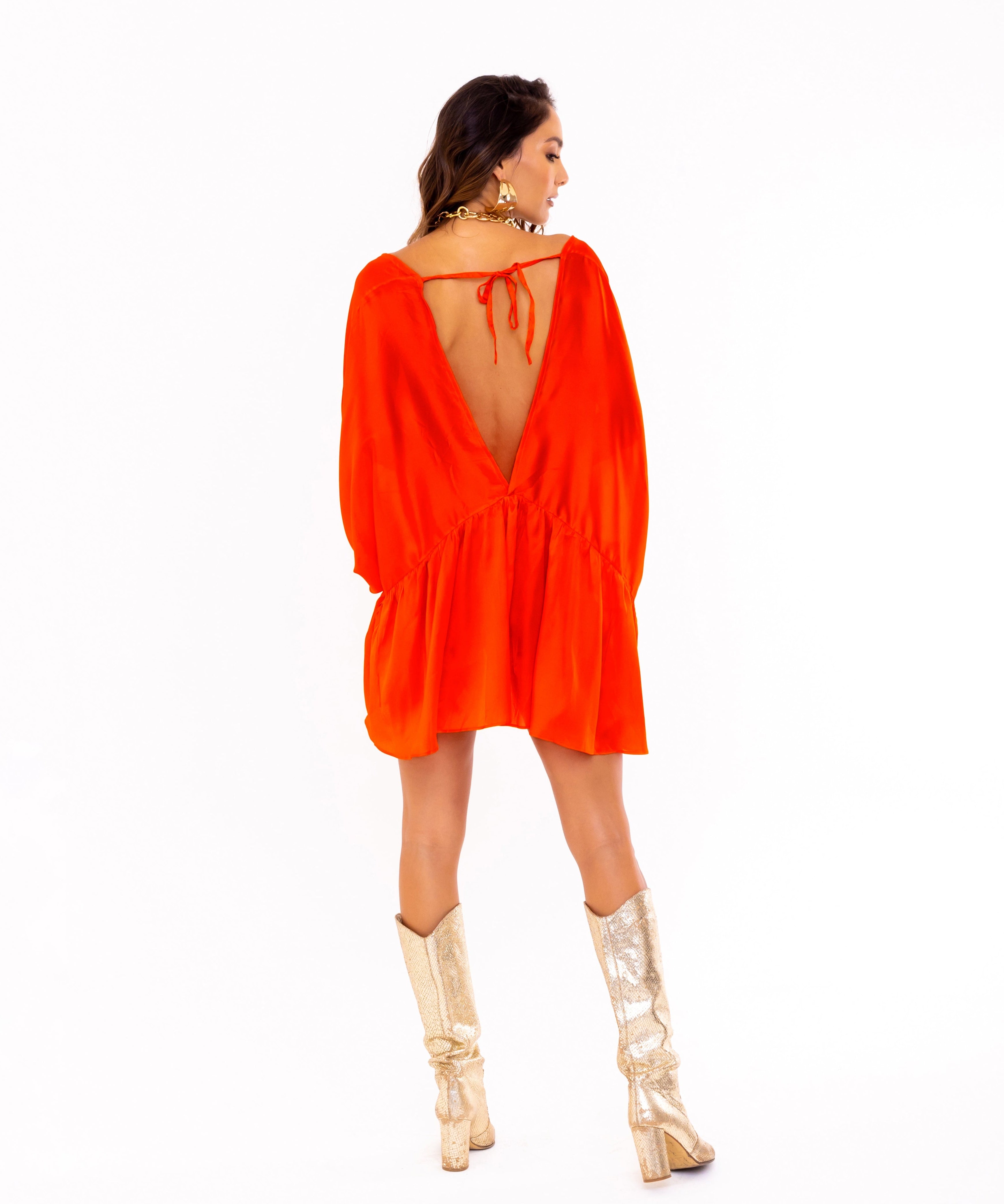 Coral Coral Oversized Tunic - SOAH