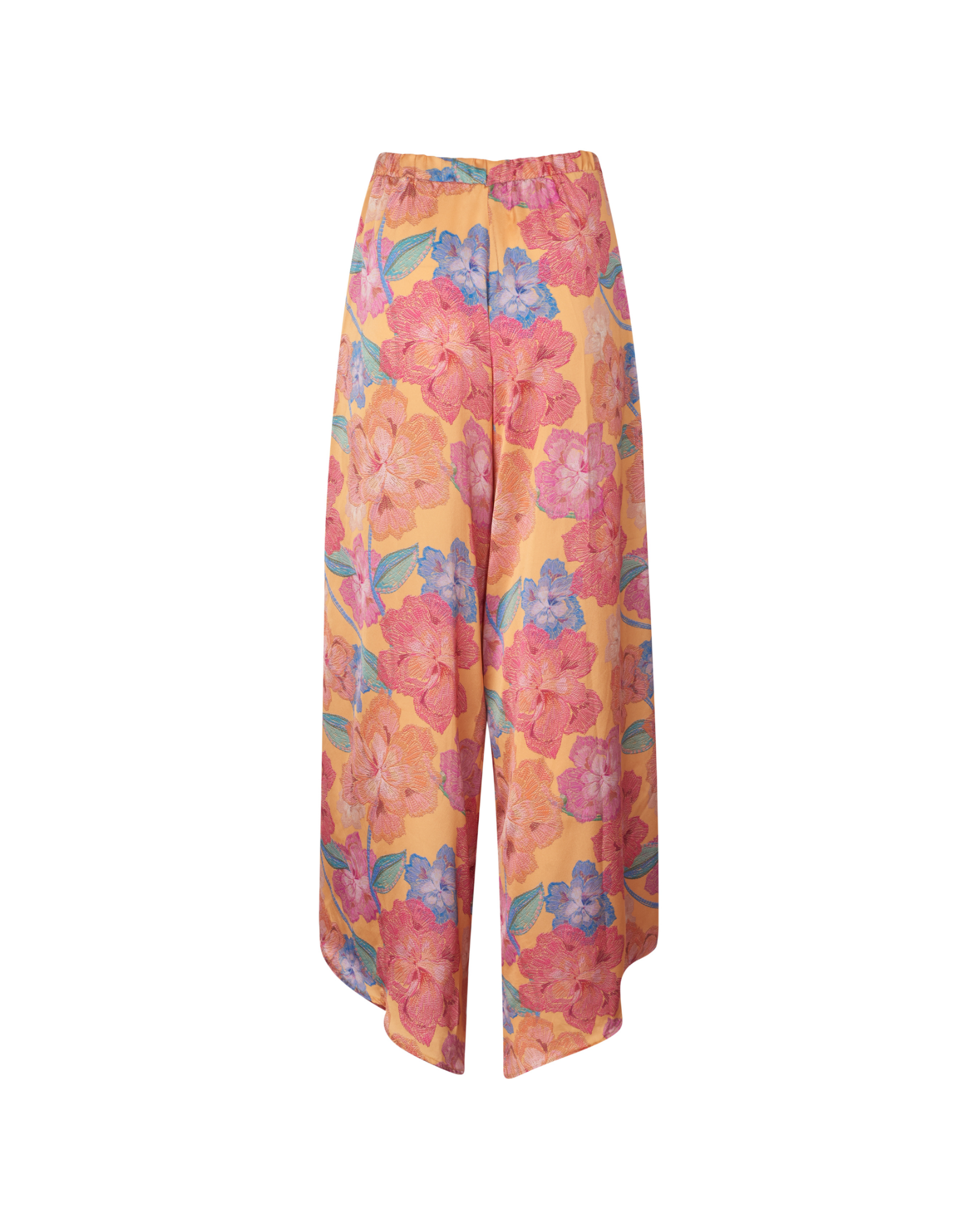 Bloom Orange Floral Pants