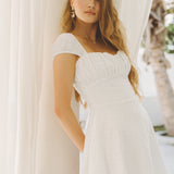 White Eyelet Vivi Sun Dress